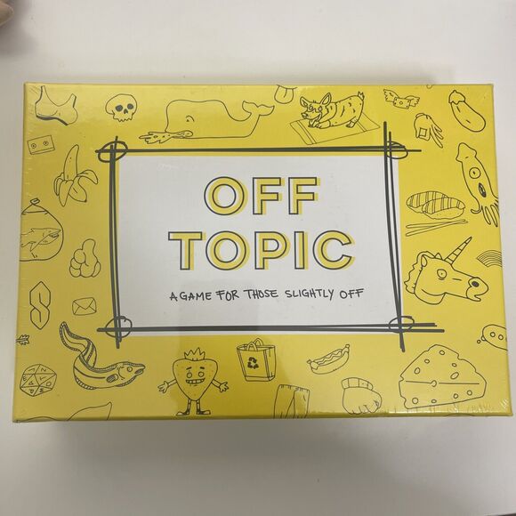 Off Topic A Game For Those Slightly Off Adult Party Board Game Night NEW! - Picture 1 of 5
